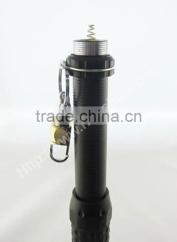 t6 high power led telescopic zoom police flashlight