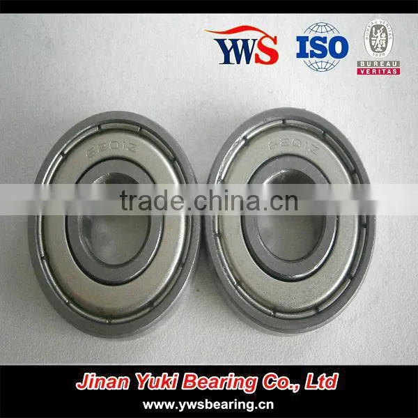 12.7mm diameter deep groove ball bearing 6201-8