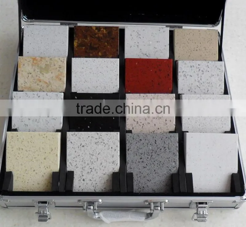 cheap artificial quartz stone floor tiles