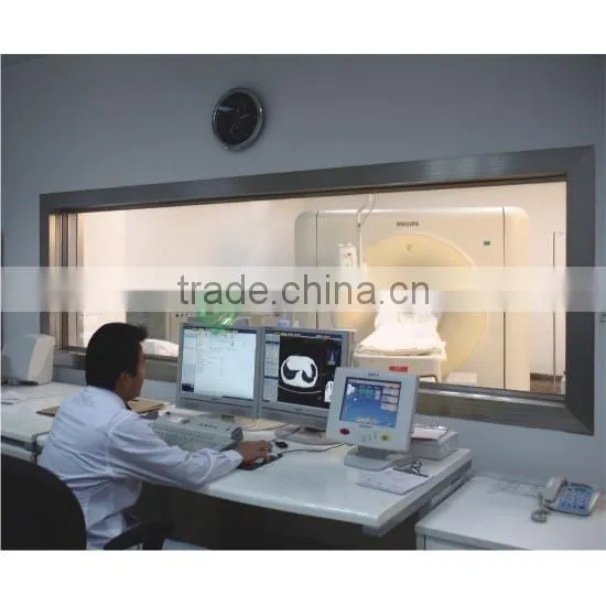 X ray radiation lead glass shielding