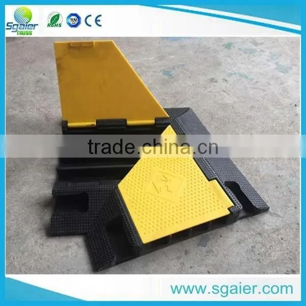 5 channel Cable protector corner (22.5degree) rubber cable ramp