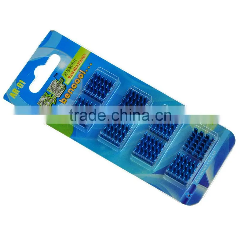 8 x Aluminium Heatsink For Computer DDR VGA RAM Memory IC Chipset Cooler