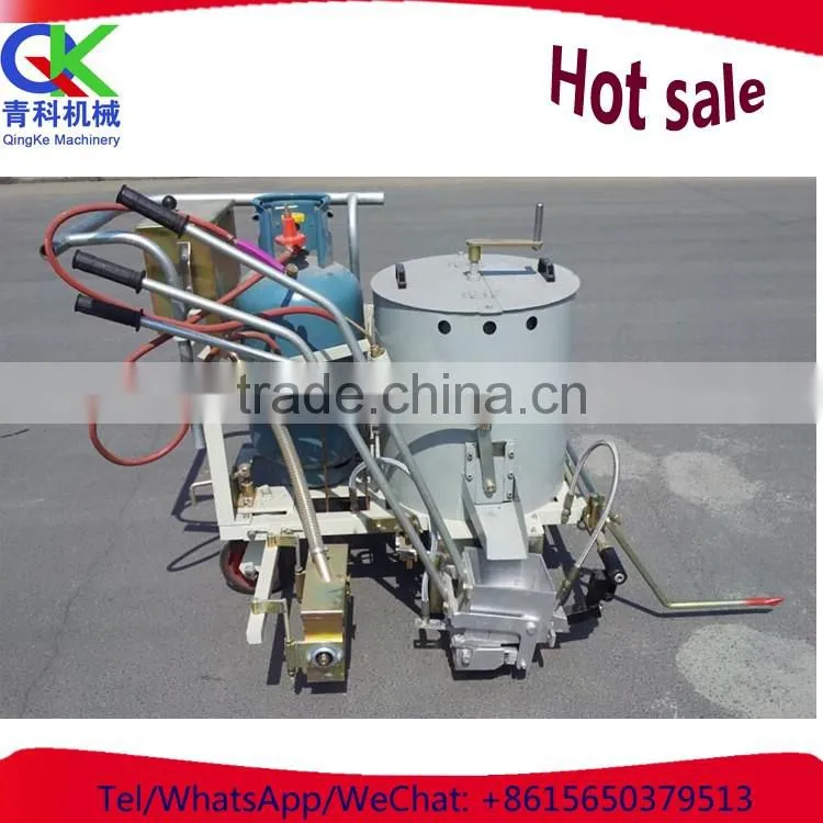 Multifunction reflective vibrating road marking machine