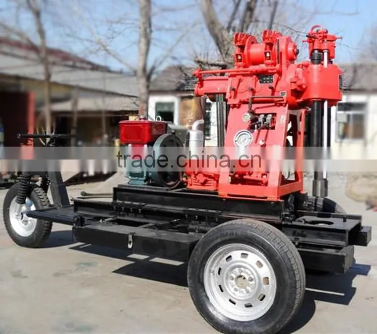 150m China Manufacturer Water Well Borehole Drilling Rig For Sale