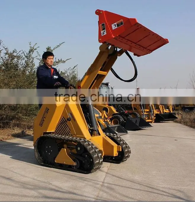 hot sale W720/W720T KOHLER engine mini Track skid loader with CE
