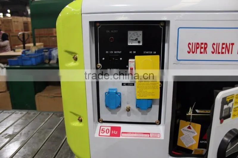 Model SS7500DS-1 5.5KW Super Silent Diesel Generator