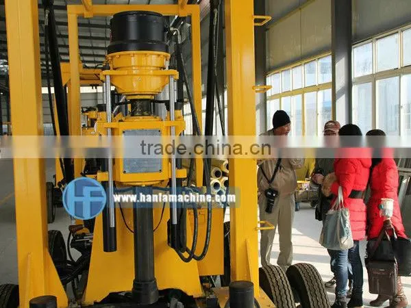 Rotary Pile Drilling rig, HF360 pile drill rig machine, double bridge pile drill rig