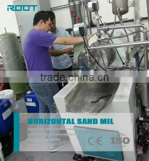 6L ceramic horizontal bead mill for inkjet ink