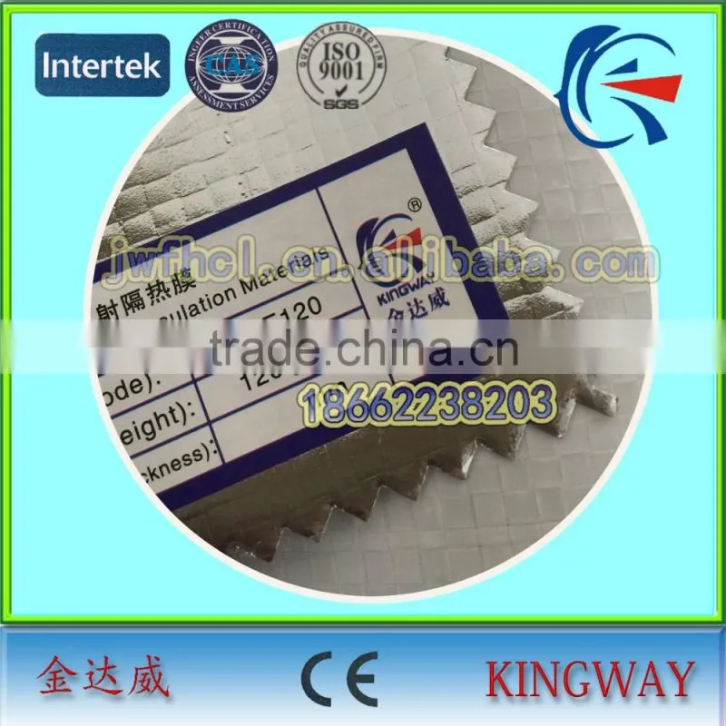 Thermalinsulation Aluminizer Nonwoven