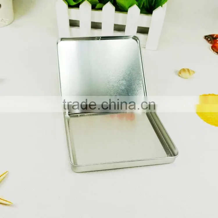 CMYK printing custom rectangular cigarette box two pieces tin