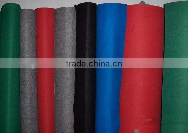 carpet with resin backing Needle Punch Brush Track carpet
