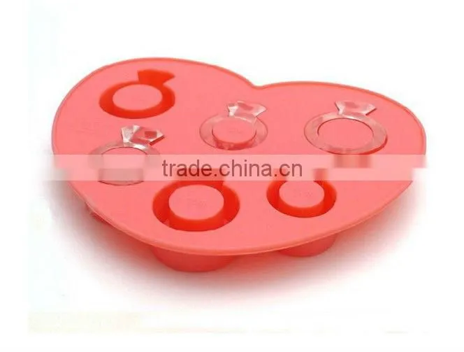 FDA&LFGB Insect shaped Orange Silicone Cake Molds