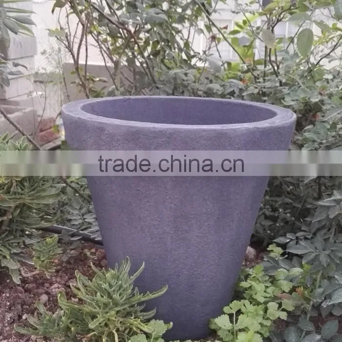 Light Foam Cement Urn Flower Planter Container