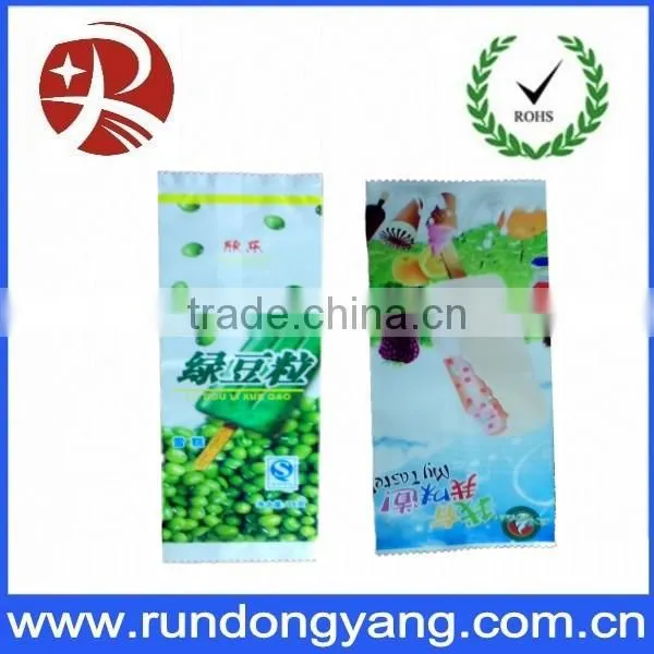 New style beautiful three side seal bag popsicle bag
