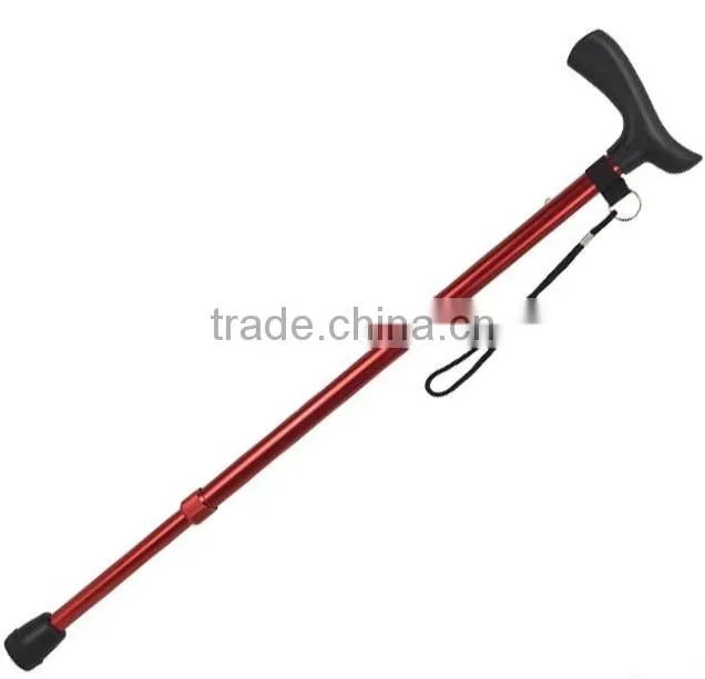 2016 hot selling foldable walk stick, trekking pole elderly, fast flick lock, SZ17022F