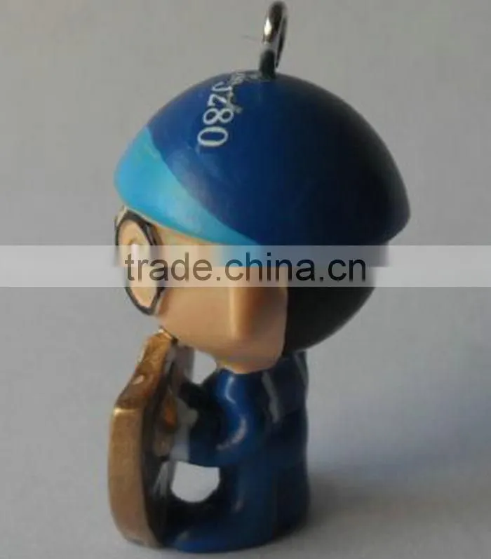 Polyresin boy figurine decoration