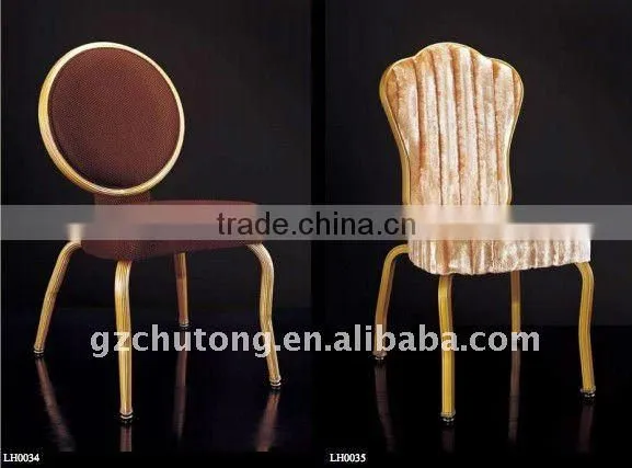 2011 new design modern french luxury banquet & dining action back chairs