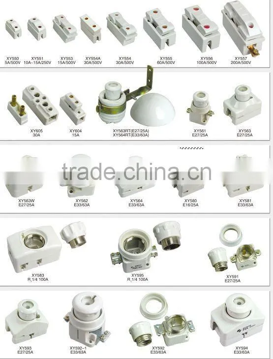 electrical ceramic fuse types 595 R1 100A