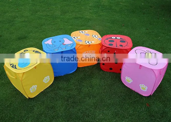 polyester laundry basket folding laundry hamper