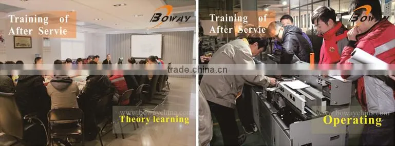 20 year manufacturer Boway New 976V7 perfect glue auto clmaping book printing plant bind machine