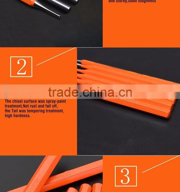 Welcomed OEM Auto Repairing Professional 10" 6PCS Pin Punch Set
