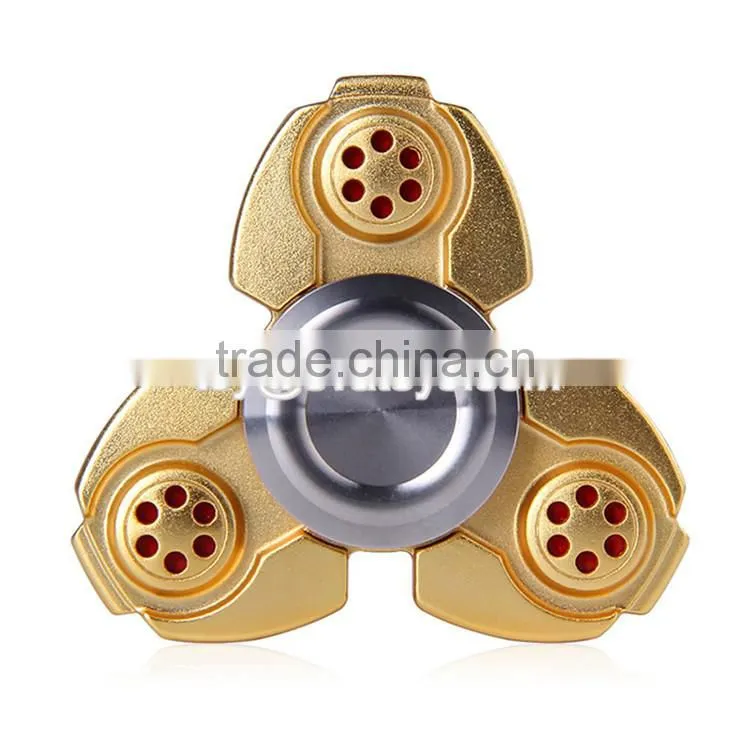 Customized metal hand crazy spinner toy copper brass fidget spinner bearing W01A243