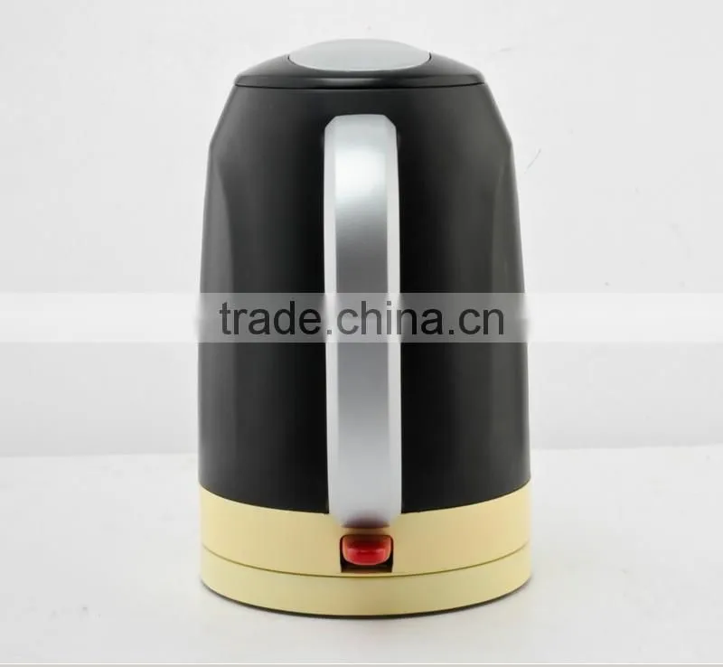 NEW DESIGN PLASTIC 360 DEGREE ROTATIONAL BASE CORDLESS KETTLE 1.7L CE/GS/RoHs