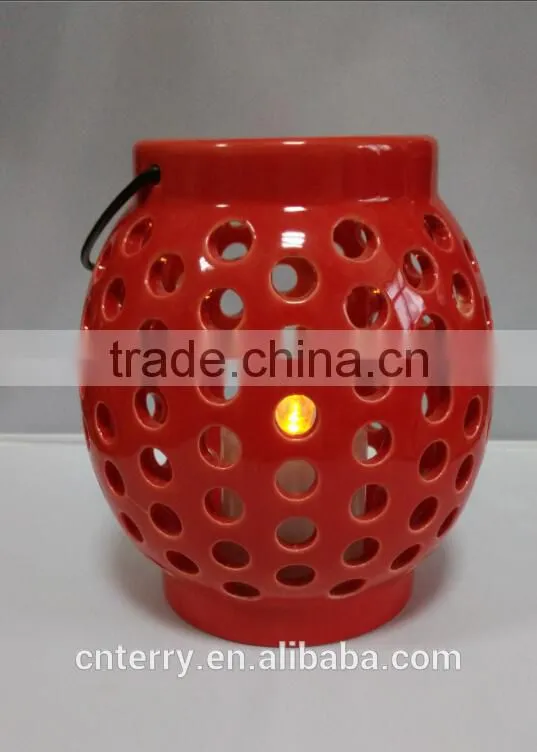 IPO Ceramic decorate lamp