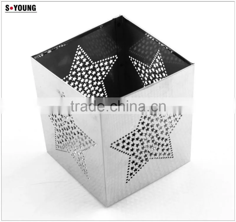 42121 stainless steel candle holder / candle cover