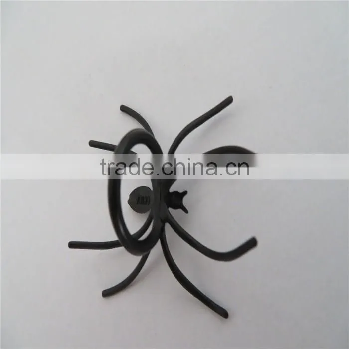Promotional Black Spider Insect PS Ring-Low price
