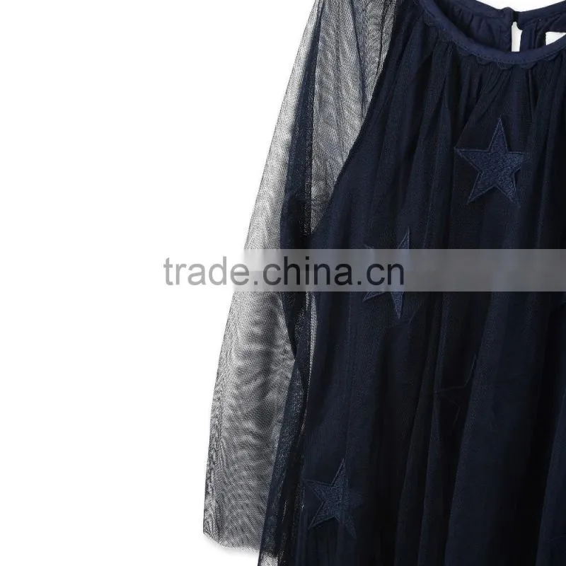 Latest Misty Party Tulle Dresses For Girls Children Long Frocks Designs Dress Gril Dresses HSD5588