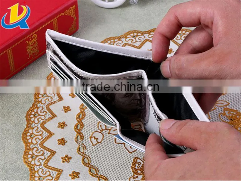 New design banknotes of various countries shaped wholesale wallet women