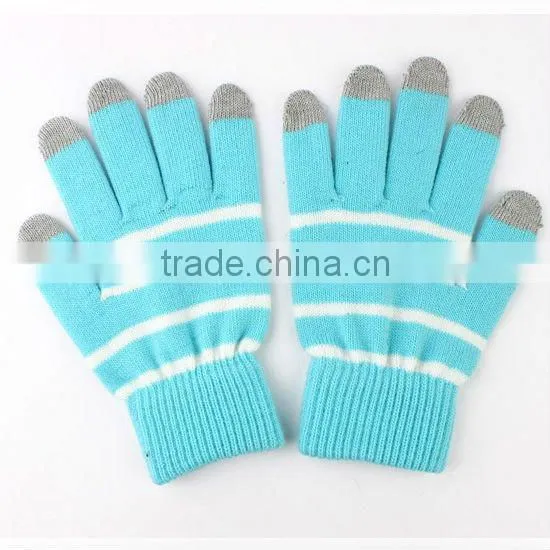 Wholesale custom smart screen touch gloves, winter gloves, iglove
