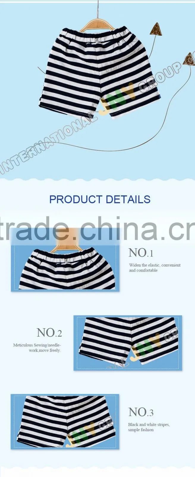 China Fashionable Boutique Cotton Baby Or Children Short Pants