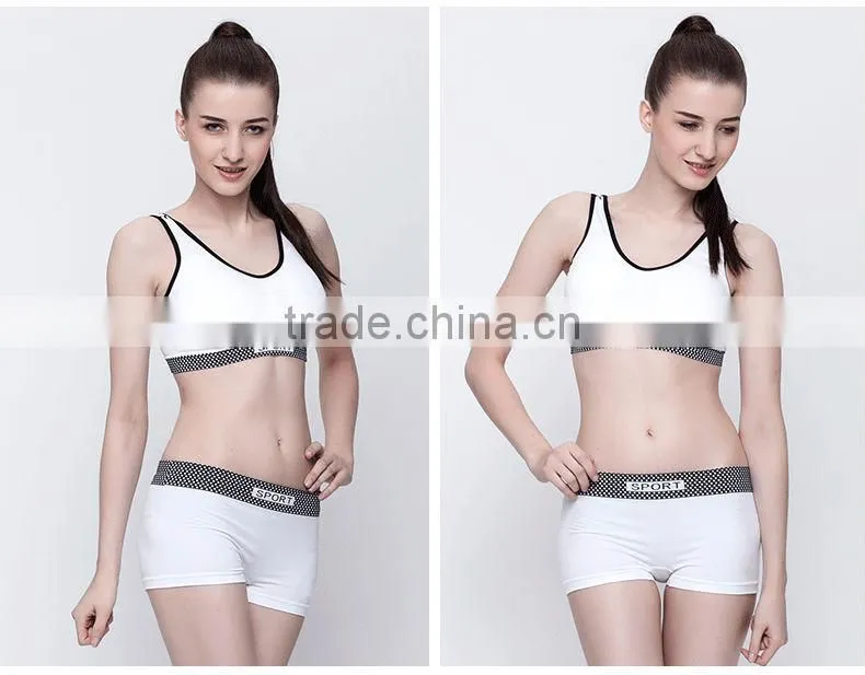 Factory Provide New Style Sex Seamless Japanese Girl Bra Panty Set