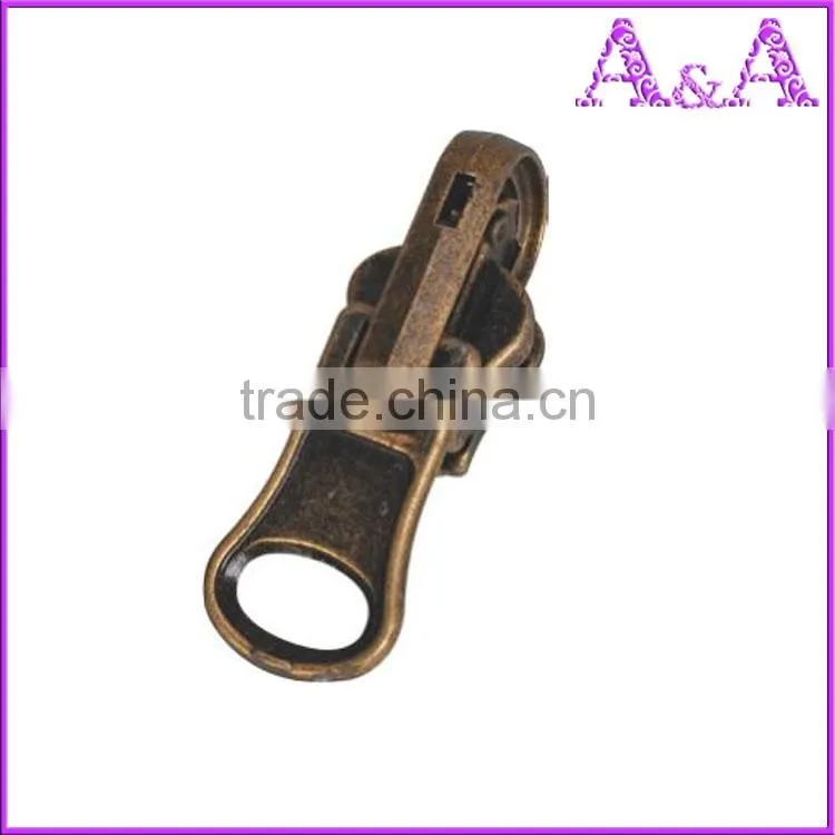 #5 plastic nickel black slider A/L