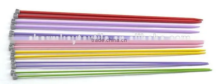 High quality single point Aluminum Knitting needles