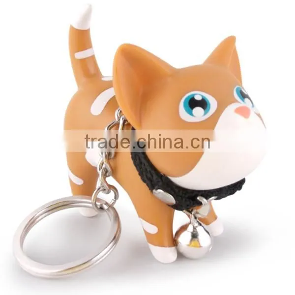 Christmas promotion gifts plastic car key ring