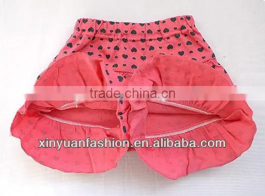 Baby girls dress cute heart pots princess pants 2014