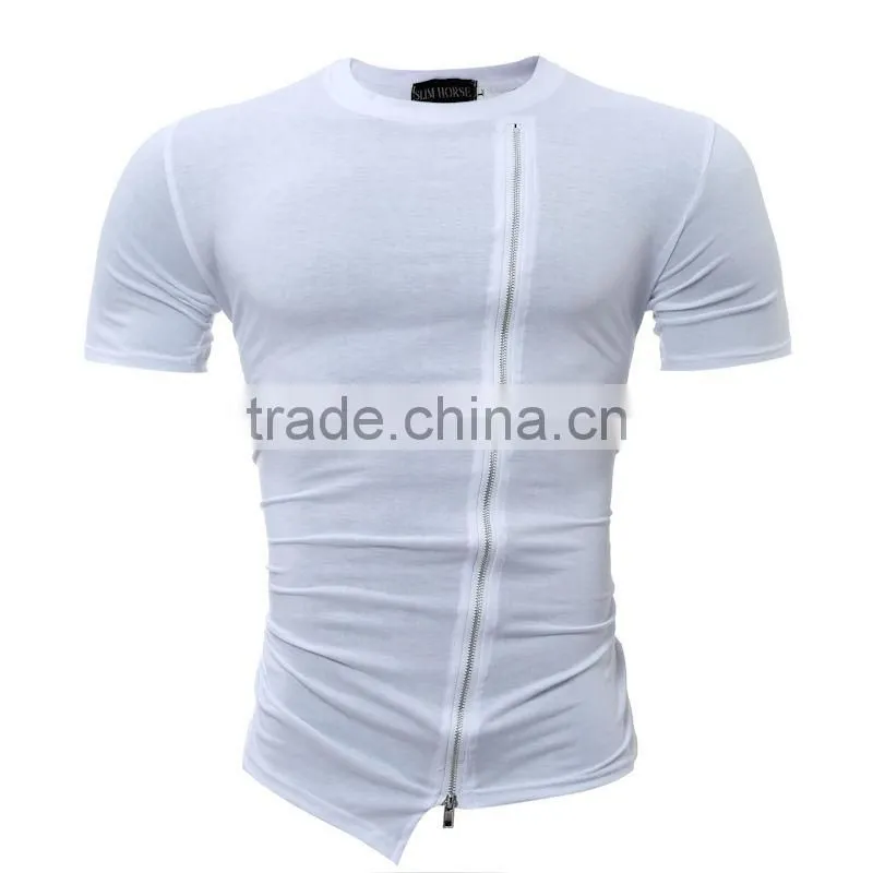 Men's Sports Gym Short Sleeve T-shirt Casual Basic Tops Tee