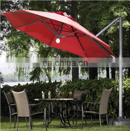 Party umbrella with led/Ourdoor umbrella with led/garden umbrella
