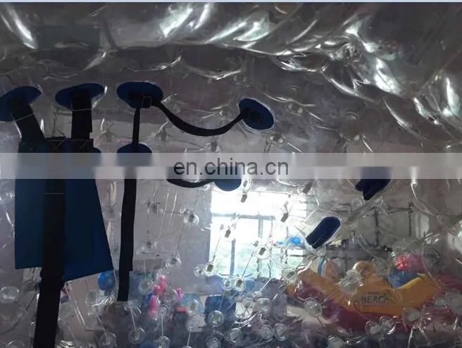 Fashion and quality young pvc inflatable human size roller balls