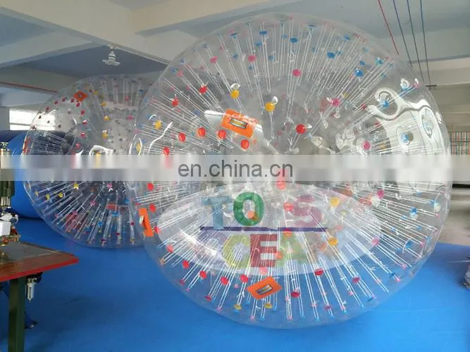 cheap price inflatable shine color zorb balls for sale,zorb ball for bowling