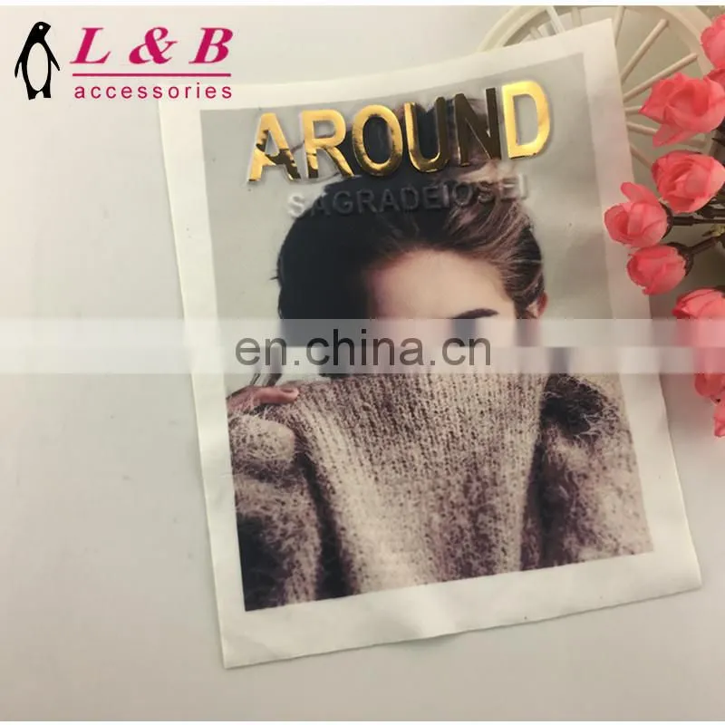 2017 wholesale new design 3D digital printing patch