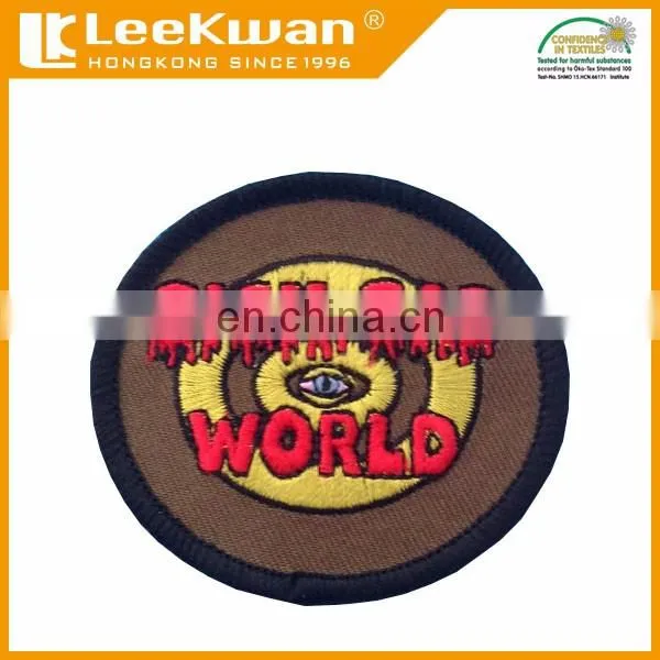 Embroidered Technics and Sew-On Style brand patches