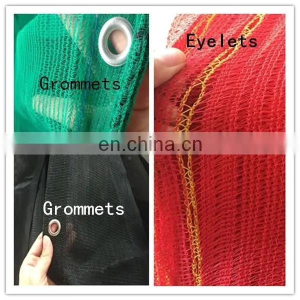 Polypropylene shade cloth roll building safety net for construction