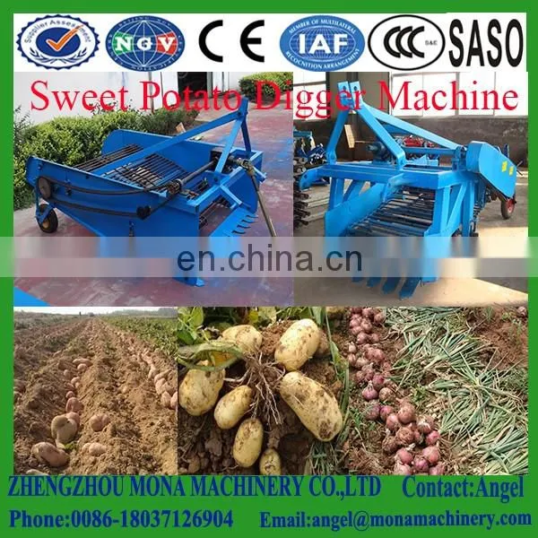 good performance high efficiency garlic digging machine
