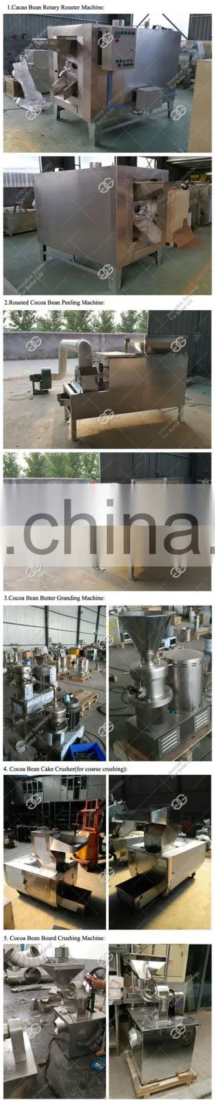 Factory Supply Cocoa Paste Grinding Making Machine Cocoa Bean Processing Machinery