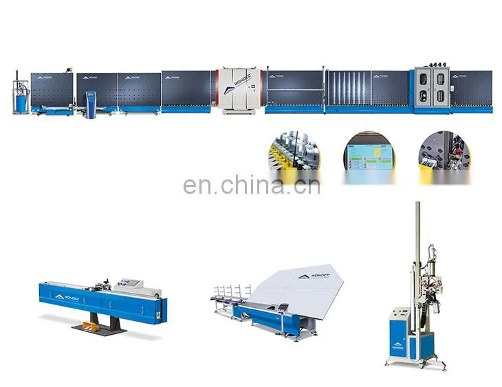 Curtain wall double glass machine 2500*1800mm