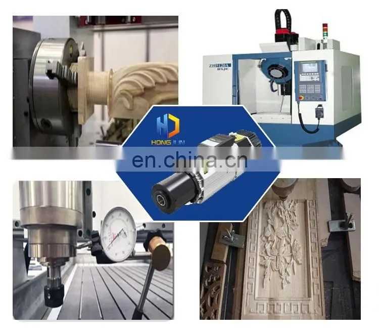 China factory 1.5KW 18000rpm ER20 air cooled spindle motor with 220V/380V